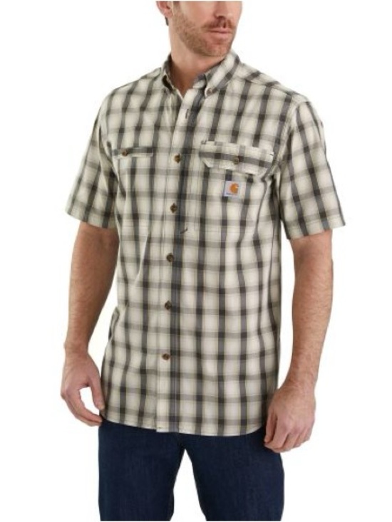 Carhartt Other - Carhartt Force Ridgefield Shirt Sz 2XL Relaxed Fit Plaid Work Shirt Wicking Vent